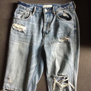 PacSun distressed Mom jeans